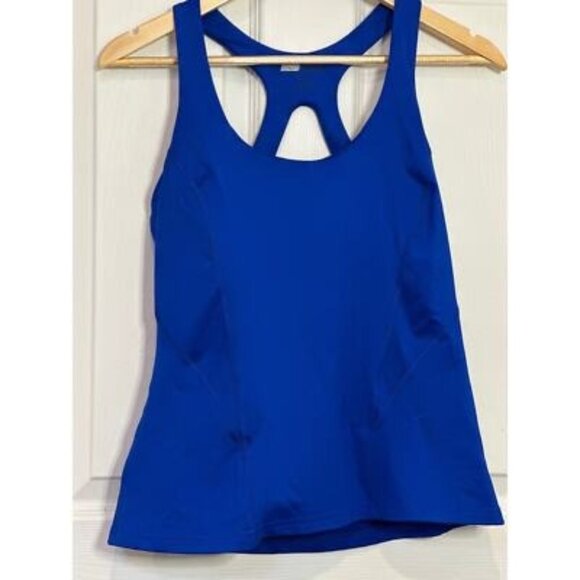 EXP Core Womens Racerback Athletic Tank Top Medium Blue - Picture 1 of 3